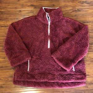 Anthropologie Saturday Sunday teddy bear sweater